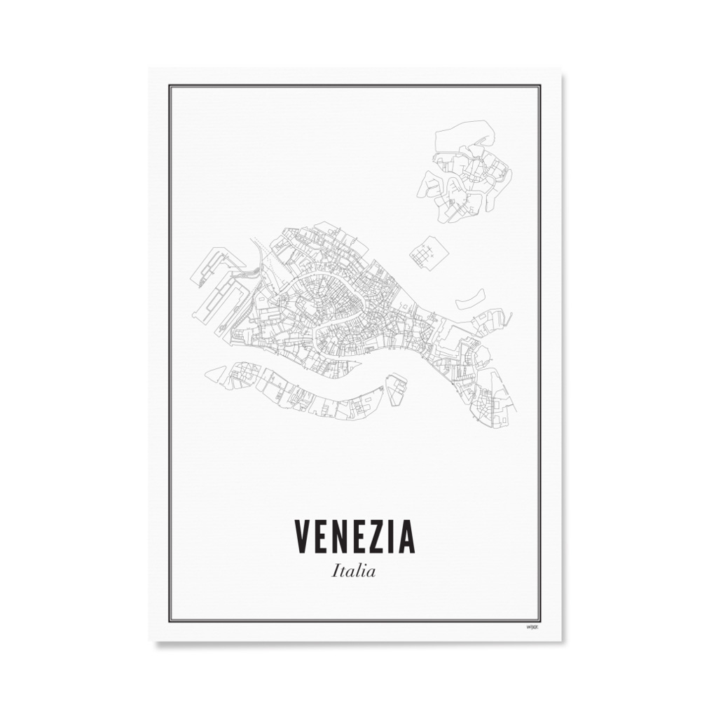 Poster van Venetië - Stad | WIJCK. 